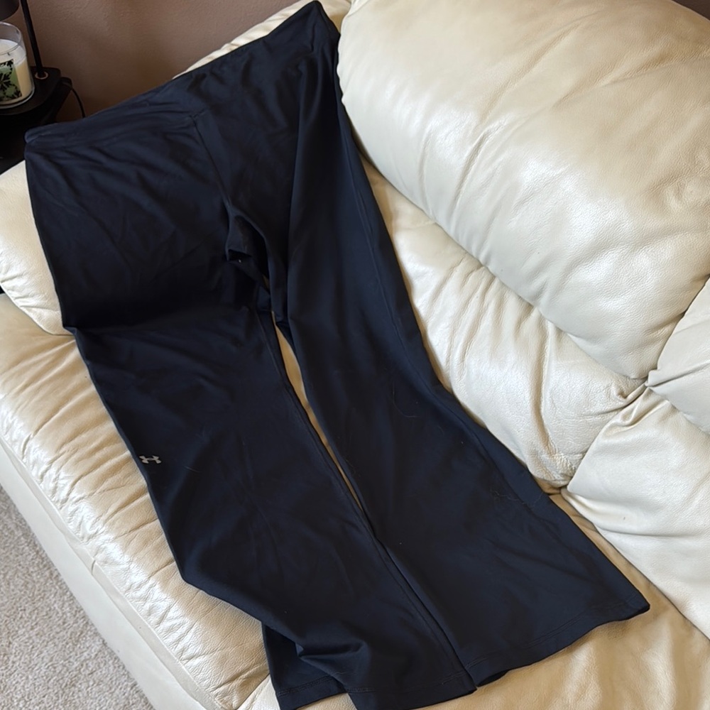 Under Armour Midnight Black Workout Pants